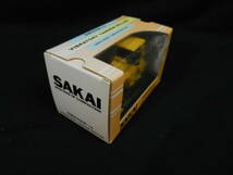 1/50 SAKAI SW652H-1K VIBRATORY TANDEM ROLLER 箱入り 非売品 ノベルティ サカイ タンデムローラー_画像8