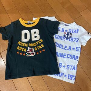 ミキハウス☆ DOUBLE.B ☆tシャツ☆100ミキハウス☆ダブルB ☆セット☆