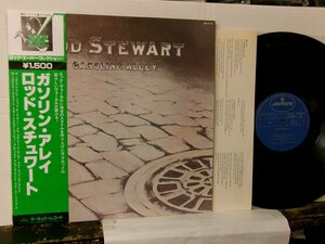 ▲LP ROD STEWART ロッド・スチュワート / GASOLINE ALLEY ガソリン・アレイ 帯付 日本フォノグラム BT-5179◇r60330