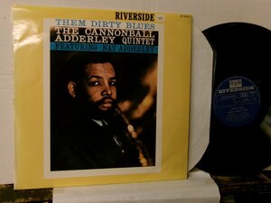 ▲LP CANNONBALL ADDERLEY QUINTET / THEM DIRTY BLUES キャノンボール・アダレイの芸術 国内盤 ビクター R-5001◇r60330