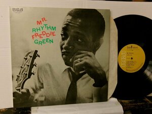 ▲LP FREDDIE GREEN フレディ・グリーン / MR. RHYTHM ミスター・リズム 国内盤 RVC株式会社 RJL-2518(M)◇r60330