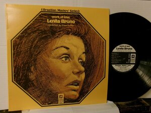 ▲LP LENITA BRUNO レニータ・ブルーノ / WORK OF LOVE 国内盤 P-VINE PLP-6909 CLARE FISCHER ブラジル◇r60406