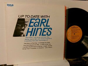 ▲LP EARL HINES アール・ハインズ / UP TO DATE WITH 国内盤 RVC株式会社 RCA-6030◇r60406