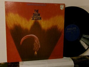 ▲LP VA(LOUIS BELLSON / PAUL HUMPHLEY 他) / THE DRUM SESSION (45回転盤) 国内盤 日本フォノグラム 455-5◇r60406