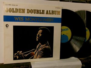 ▲ダブルジャケ2LP WES MONTGOMERY ウェス・モンゴメリー / GOLDEN DOUBLE ALBUM 国内盤 日本グラモフォン MM-9062/3◇r60406