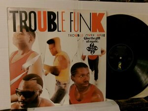 ▲LP TROUBLE FUNK トラブル・ファンク / TROUBLE OVER HERE/THERE 輸入盤 ISLAND 90808-1◇r60413