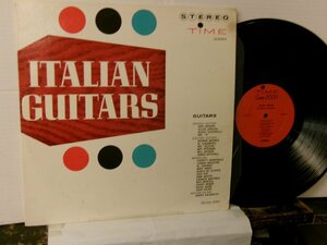 ▲LP VA(DON ARNONE / GEORGE BARNES 他) /　ITALIAN GUITARS 輸入盤 TIME S/2023 ムード◇r60413