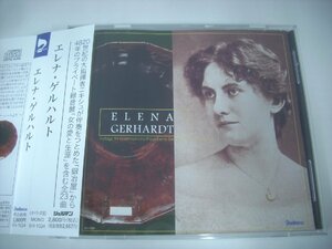 ■ 帯付CD 　エレナ・ゲルハルト ELENA GERHADT 国内盤 シェルマン SH-1024 ◇r50425