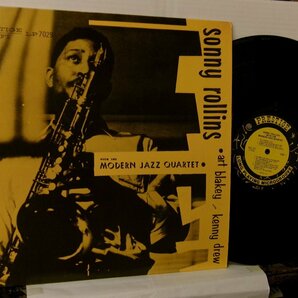 ▲LP ソニー・ロリンズ / SONNY ROLLINS WITH THE MODERN JAZZ QUARTET 輸入再発盤 ORIGINAL JAZZ CLASSICS OJC-011◇r60420の画像1