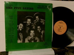 ^LP THE FIVE SATINSfaivu* satin z/ (WHAT MIGHT HAVE BEEN)GREATEST HITS volume 3 foreign record RELIC 5024 DOO-WOP*r60420