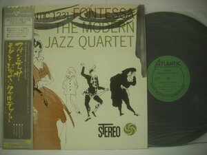 ■ 帯付LP 　THE MODERN JAZZ QUARTET モダン・ジャズ・クヮルテット / FONTESSA フォンテッサ 国内盤 ワーナー P-7517A ◇r60402