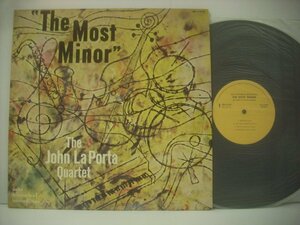 ■ LP 　ジョンラポータ / モストマイナー THE JOHN LAPORTA QUARTET THE MOST MINOR 日本コロムビア株式会社　HR-119-EV ◇r60404