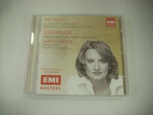 ■ CD ザビーネ・マイヤー / モーツァルト：クラリネット協奏曲・協奏交響曲 EU盤 EMI CLASSICS 50999 6 31795 2 1 ◇r60417