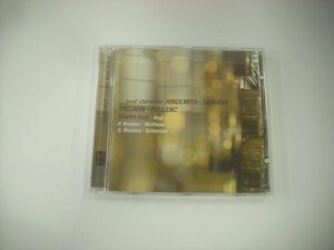 ■ CD SHARON KAM シャロン・カム / POUR CLARINETTE プア・クラリネット ヒンデミット ドビュッシー ドイツ盤 AVI MUSIC 8553128◇r60417