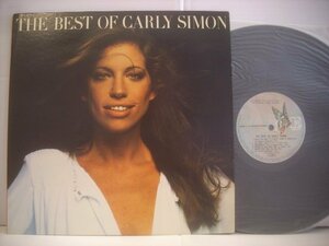 ● LP ベスト・オブ・カーリー・サイモン / THE BEST OF CARLY SIMON うつろな愛 愛のモッキンバード 1975年 P-10094E ◇r60419