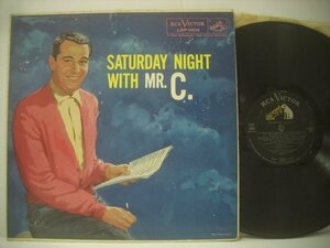 ■ LP 　PERRY COMO ペリー・コモ / SATURDAY NIGHT WITH MR. C. サタデーナイトウィズミスターC US盤 RCA VICTOR LOP-1004 ◇r60419