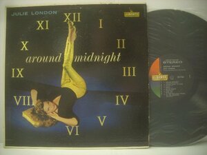 ■ LP 　JULIE LONDON ジュリー・ロンドン / AROUND MIDNIGHT アラウンド・ミッドナイト US盤 LIBERTY 虹ラベル LST-7164 ◇r60419