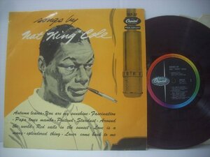 ■ 10インチ 　NAT KINGCOLE ナット・キング・コール / SONGS BY 歌う“キング”コール 赤盤 東芝音楽工業株式会社 OLP-37 ◇r60419