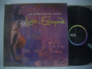 ■ 輸入USA盤 LP 　GEORGE SHEARING QUINTET & ORCHESTRA　/ LATIN ESCAPE ジョージシアリング ラテンエスケープ CAPITOL T 737 ◇r60424