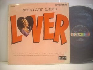 ● LP ペギー・リー / ラヴァー 許してね 君の面影 変らぬ恋 PEGGY LEE LOVER テイチク株式会社 SDL-10169 ◇r60427