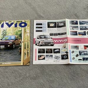 1995年10月 スバル KK3 KK4 KW3 KW4 ヴィヴィオ カタログ 23P 価格表 オプションカタログ VIVIOの画像1