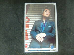 吉川晃司　テレフォンカード　【CONCERT TOUR 2001 SOLID SOUL 3/2 渋谷公会堂】