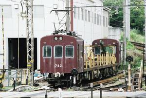 鉄道写真　神戸電鉄　デヤ750形　Lサイズ　ネガ・データ化