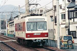 鉄道写真　叡山電鉄　デオ730形　Lサイズ　ネガ・データ化