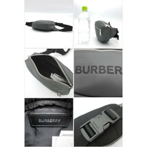 バーバリー BURBERRY キャノン ミニ ミニ ウエストポーチ ミニ ボディバッグ8052888 CHARCOAL GREY (グレー系) アウトレット メンズ _画像3