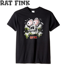 RAT FINK ラットフィンク Tシャツ RAT FINK SKULL　Mサイズ_画像1