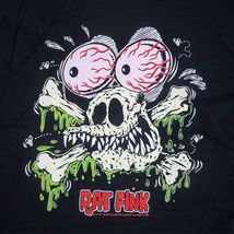 RAT FINK ラットフィンク Tシャツ RAT FINK SKULL XLサイズ_画像3