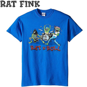 RAT FINK ラットフィンク Tシャツ RAT N ROLL Lサイズ