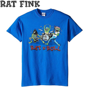 RAT FINK ラットフィンク Tシャツ RAT N ROLL XLサイズ