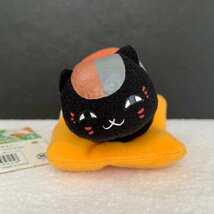 ＜美品＞黒ニャンコ 手のひらぬいぐるみ 「夏目友人帳　ニャンコ先生」★大きさ約6.5cm〈C1_画像2