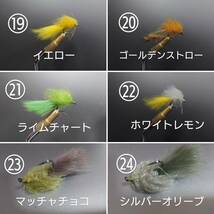 鉄板カラー☆ライトフェザージグ0.6g☆マスの餌☆6個セット☆カラー変更可_画像8