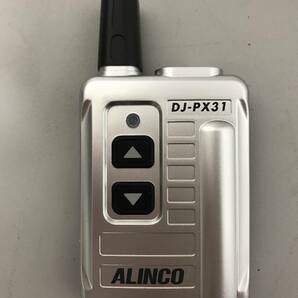 動作OK! アルインコ ALINCO DJ-PX31 特定小電力無線電話装置 イヤホンマイク付き 001-P00729の画像4