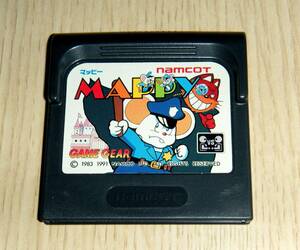 即決　GG　マッピー　MAPPY　作動確認済　同梱可　クリーニング済　ゲームギア