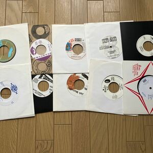 中古レコード10枚 uk jah shaka DUB ROOTS REGGAE 7インチレコード