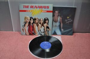 ■中古■レコード■LP■THE RUNAWAYS/ザ ランナウェイズ■LIVE IN JAPAM/ライブ イン ジャパン■