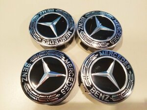 * free shipping Benz original type wheel center cap black 4 piece set 75mm cls w218 X218 a w176 b w246 c w204 e w212 glk benz