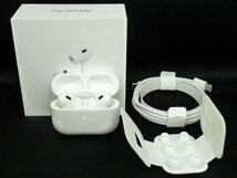 N【大関質店】 中古美品 イヤフォン Apple アップル AirPods Pro エアーポッズ プロ 第2世代 MTJV3J/A_画像1