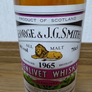 G&M☆グレンリベット GLENLIVET☆1965-1997の画像3