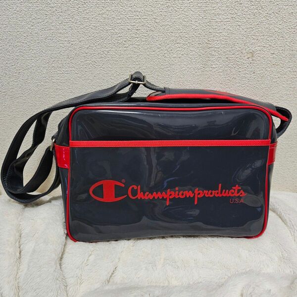 Champion enamel bag チャンピオン エナメルバッグ