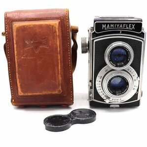 MAMIYAFLEX マミヤ 二眼レフ フィルムカメラ SEKOR 1：3.5 F＝7.5㎝ 1：3.5 F＝7.5㎝ レンズ ケース付の画像1