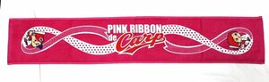 《未使用》CARP　カープ　フェイスタオル　ピンクリボン　限定品　マフラータオル　広島東洋カープ　野球