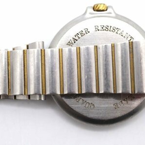 dunhill ダンヒル 時計 クォーツ/電池 デイト付 白文字盤 稼働 メンズ ステンレス ゴールドの画像6