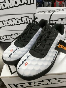 [26.5cm] loud mouse golf shoes casual LM-GS0005 183 big golf ball 