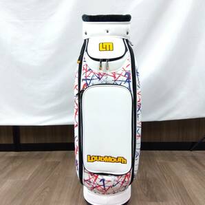 【決算処分SALE】【50%オフ】ラウドマウス キャディバッグ 9.5型 47インチ対応 4.3Kg LM-CB0022 355(トリコスターズ)「L-115」の画像3