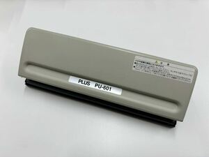 PLUS(プラス) 穴あけパンチ 6穴 バインダー式手帳用 PU-601 34-000