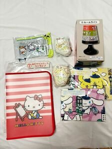 まとめ出品 新品　スヌーピー　シナモロール　サンリオ　一番くじ　Happyくじ ルームライト　ポムポムプリン ポチャッコ　キティ